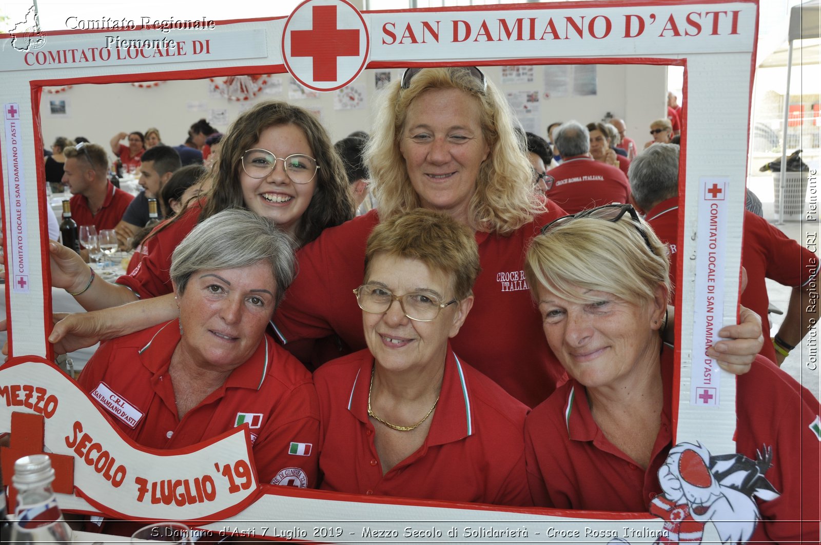 S.Damiano d'Asti 7 Luglio 2019 - Mezzo Secolo di Solidariet - Croce Rossa Italiana - Comitato Regionale del Piemonte