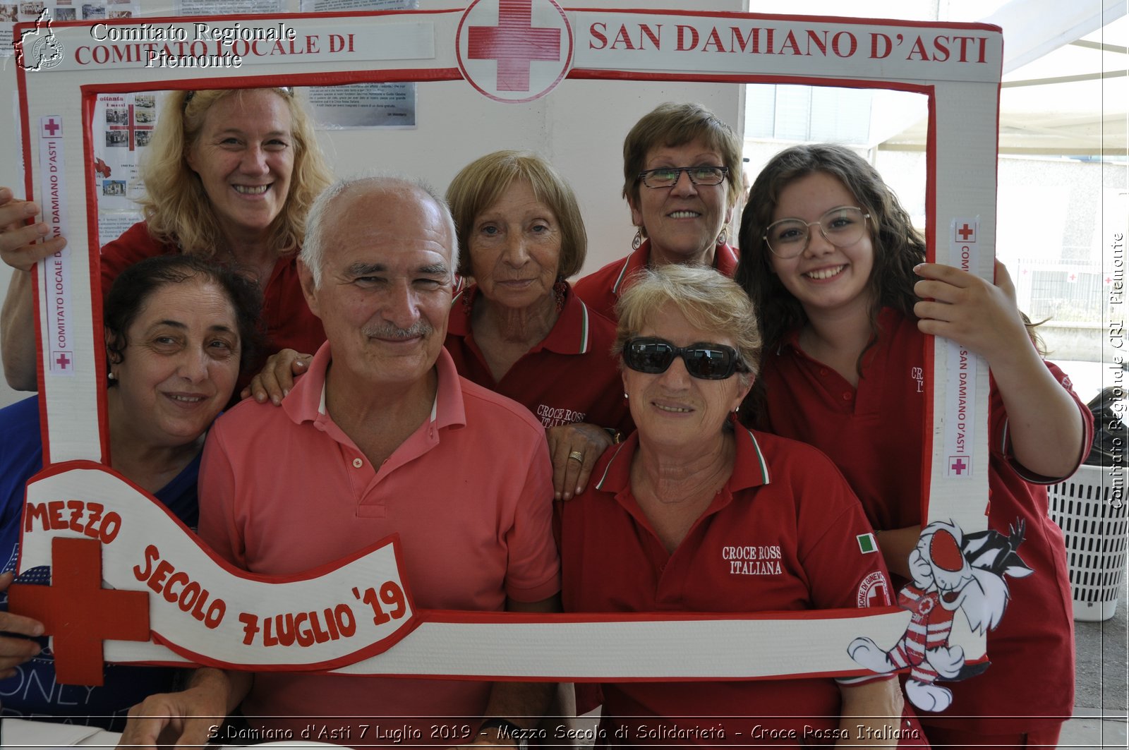 S.Damiano d'Asti 7 Luglio 2019 - Mezzo Secolo di Solidariet - Croce Rossa Italiana - Comitato Regionale del Piemonte