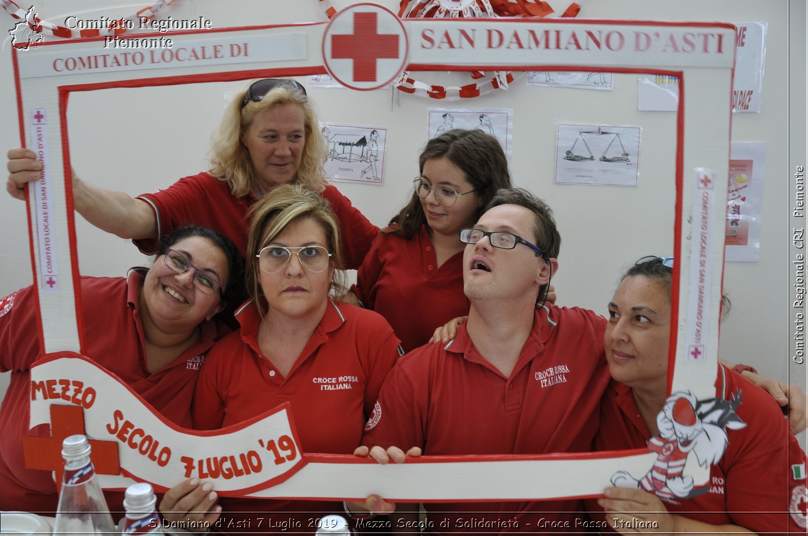 S.Damiano d'Asti 7 Luglio 2019 - Mezzo Secolo di Solidariet - Croce Rossa Italiana - Comitato Regionale del Piemonte