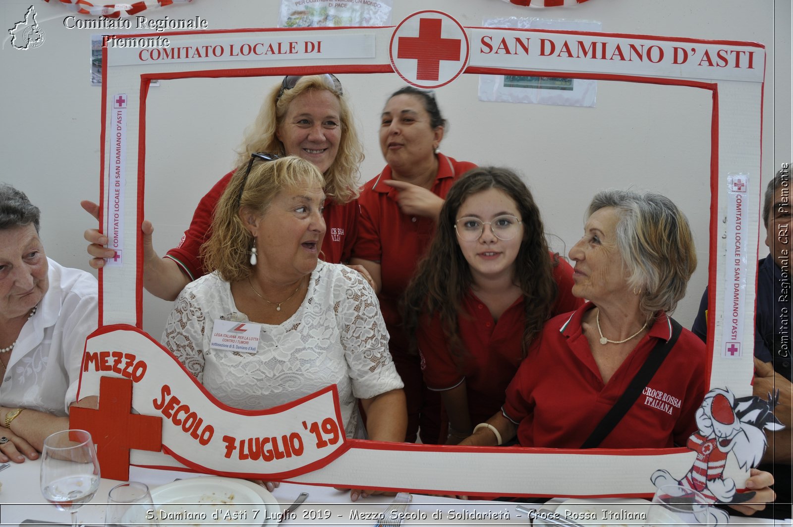 S.Damiano d'Asti 7 Luglio 2019 - Mezzo Secolo di Solidariet - Croce Rossa Italiana - Comitato Regionale del Piemonte