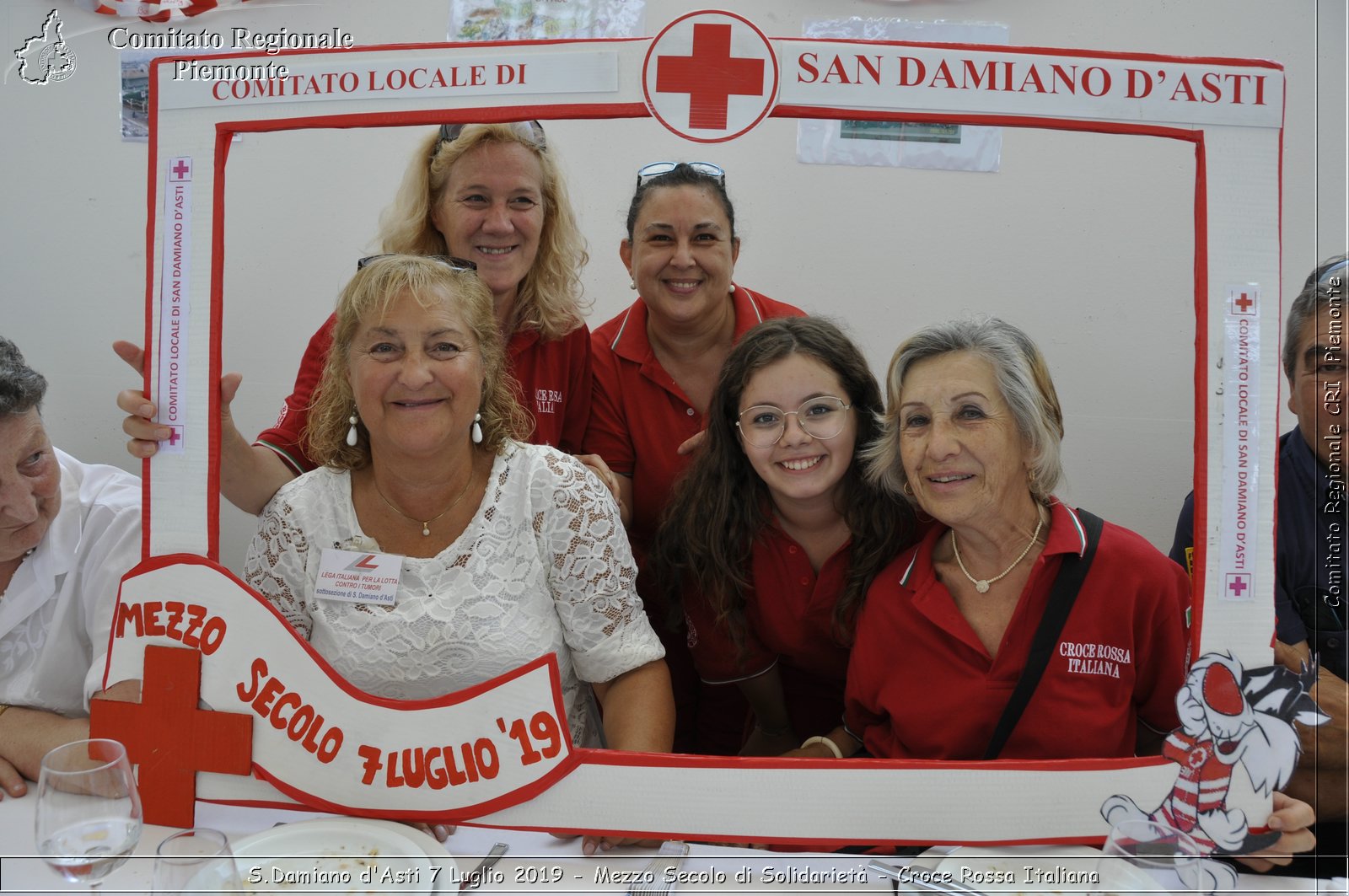 S.Damiano d'Asti 7 Luglio 2019 - Mezzo Secolo di Solidariet - Croce Rossa Italiana - Comitato Regionale del Piemonte