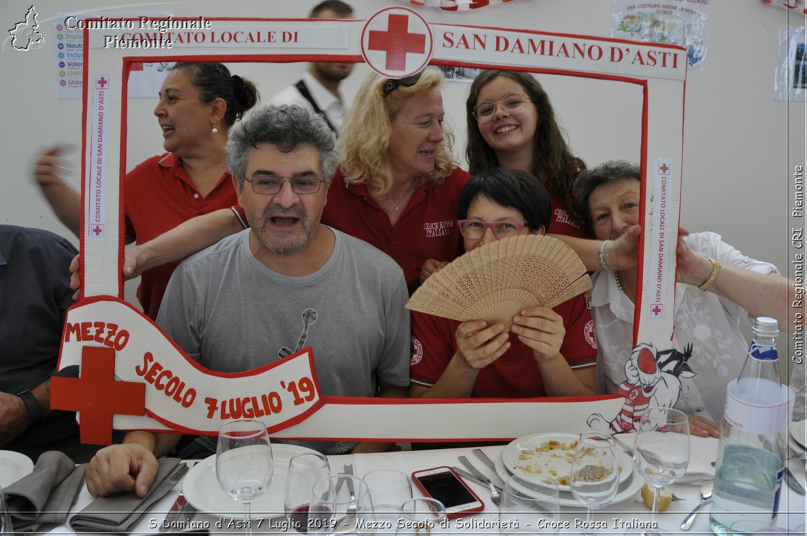 S.Damiano d'Asti 7 Luglio 2019 - Mezzo Secolo di Solidariet - Croce Rossa Italiana - Comitato Regionale del Piemonte