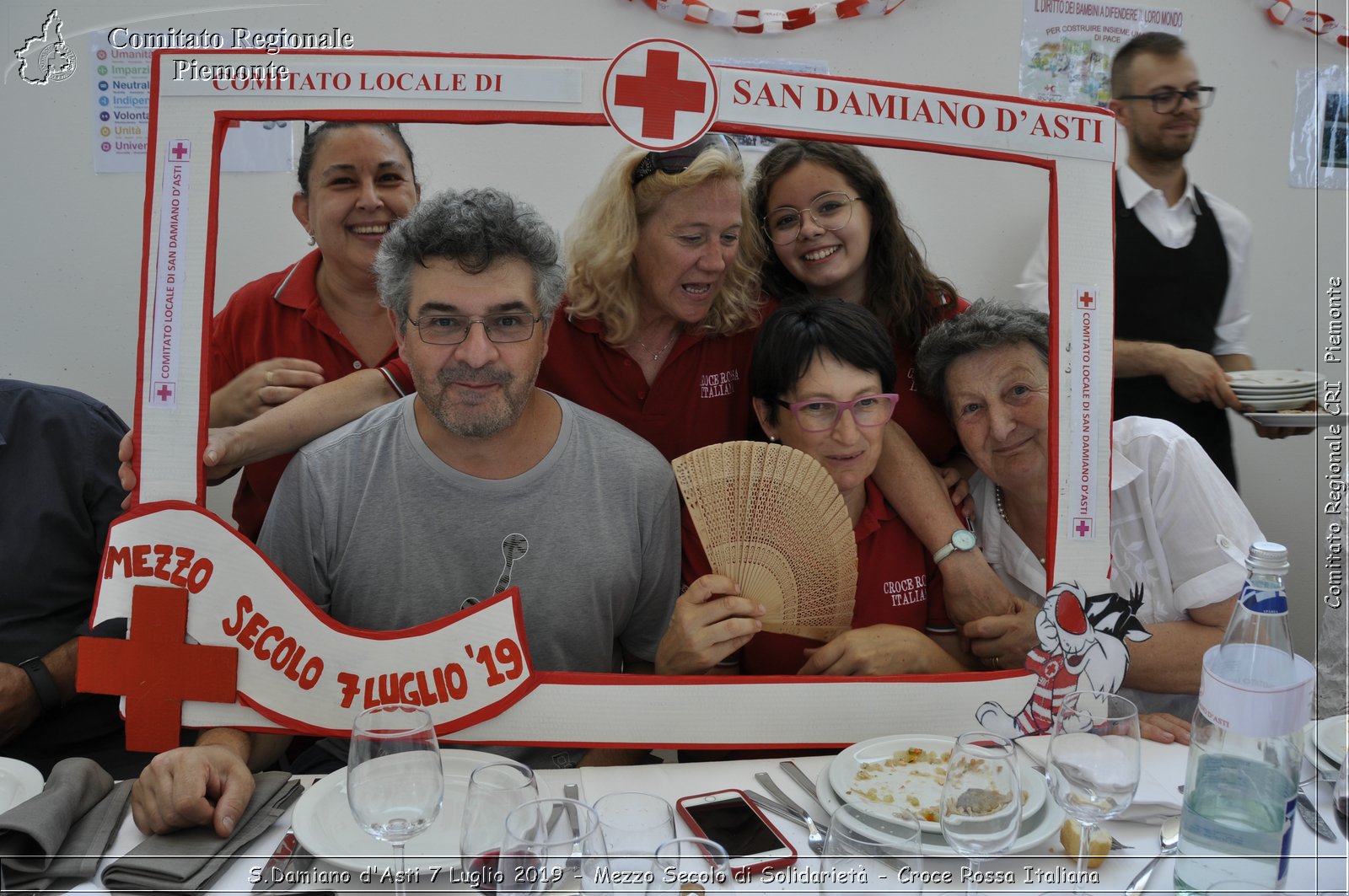 S.Damiano d'Asti 7 Luglio 2019 - Mezzo Secolo di Solidariet - Croce Rossa Italiana - Comitato Regionale del Piemonte