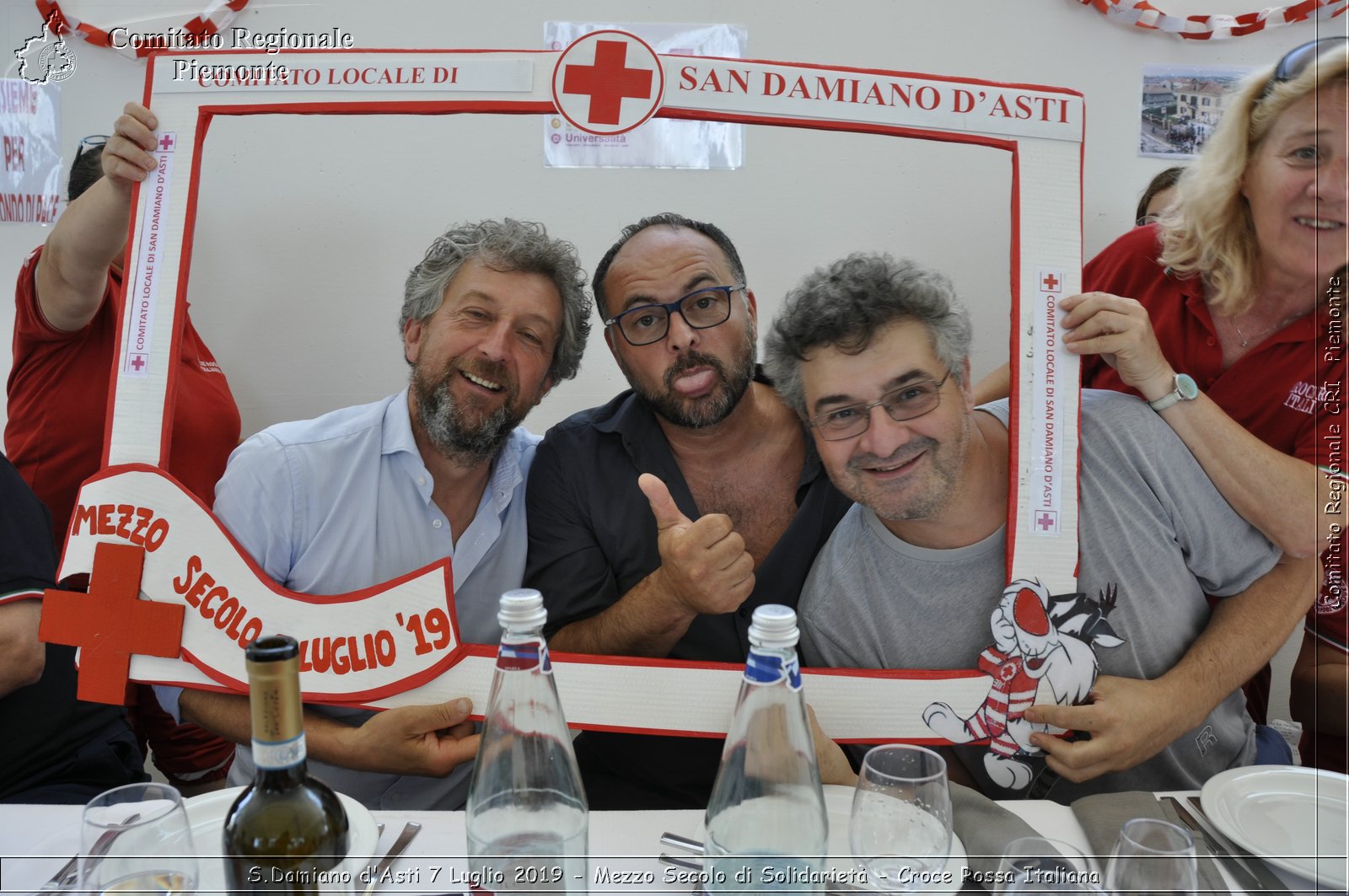 S.Damiano d'Asti 7 Luglio 2019 - Mezzo Secolo di Solidariet - Croce Rossa Italiana - Comitato Regionale del Piemonte