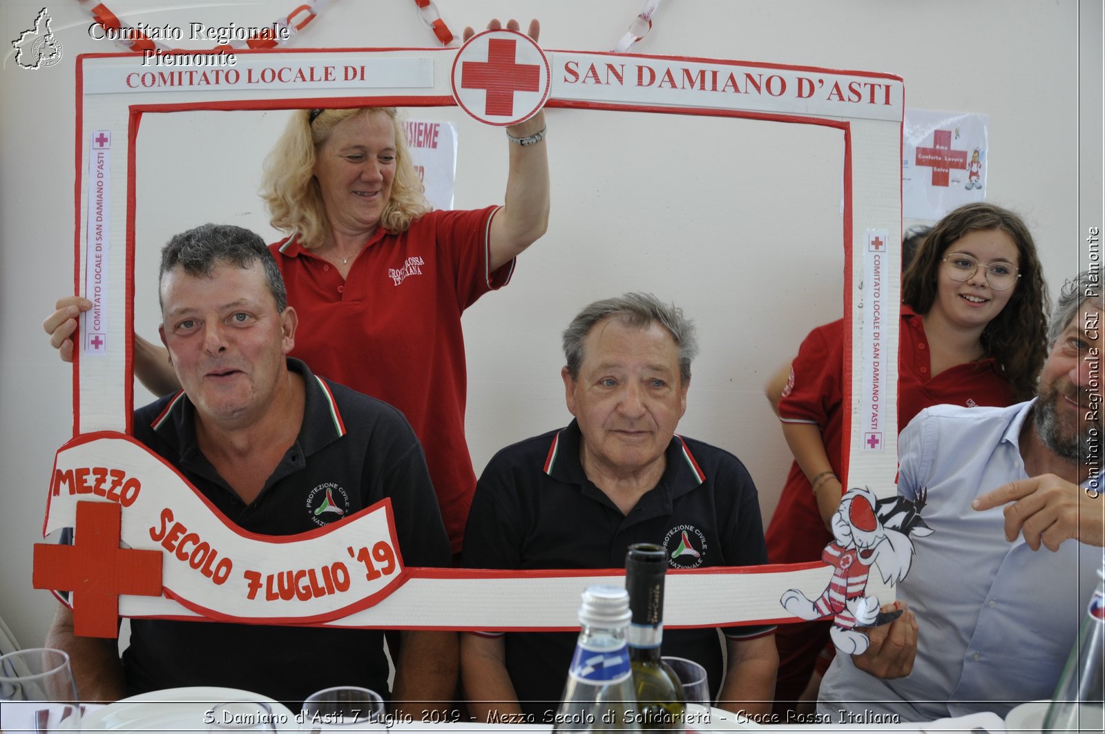 S.Damiano d'Asti 7 Luglio 2019 - Mezzo Secolo di Solidariet - Croce Rossa Italiana - Comitato Regionale del Piemonte