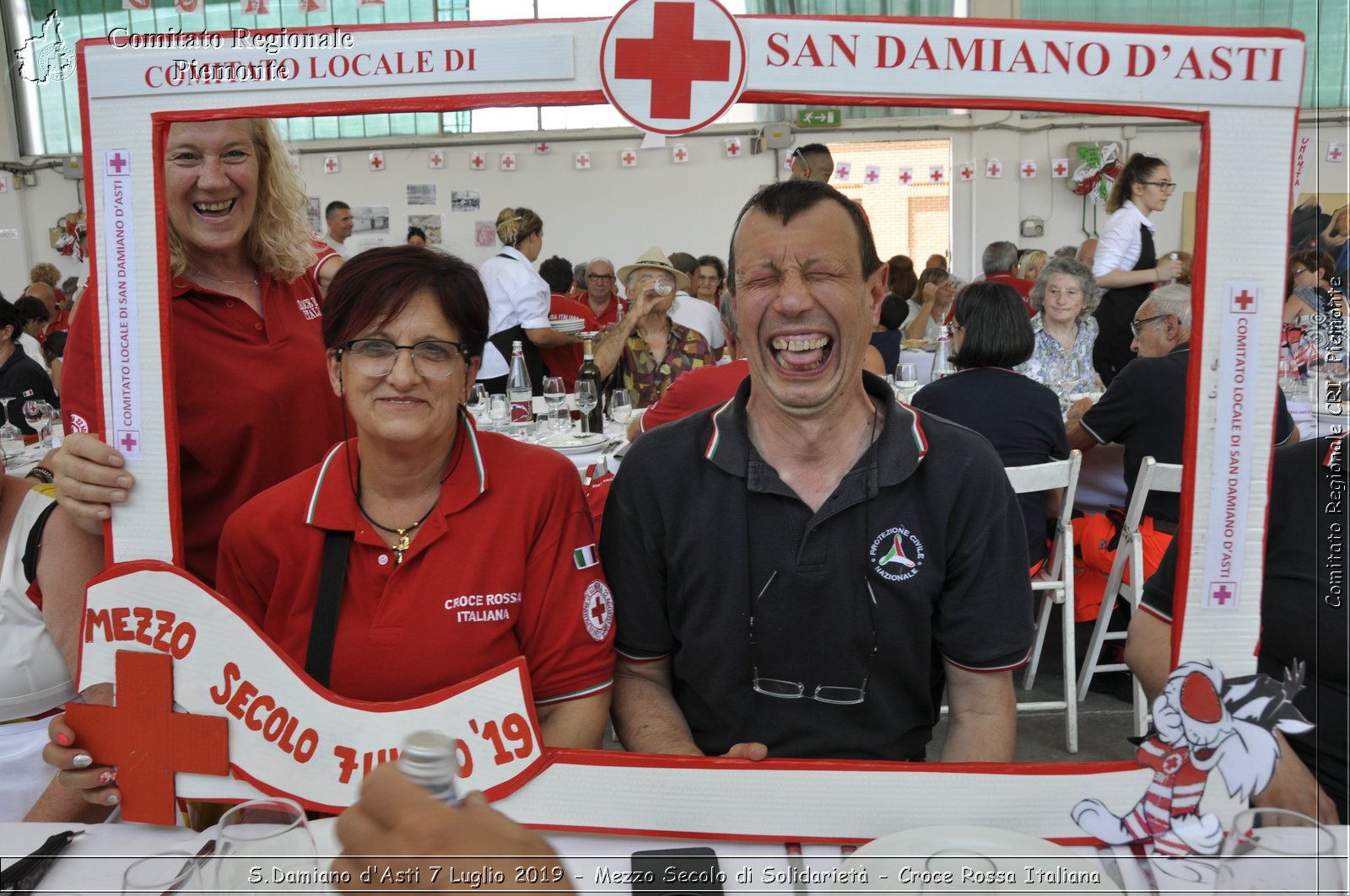 S.Damiano d'Asti 7 Luglio 2019 - Mezzo Secolo di Solidariet - Croce Rossa Italiana - Comitato Regionale del Piemonte