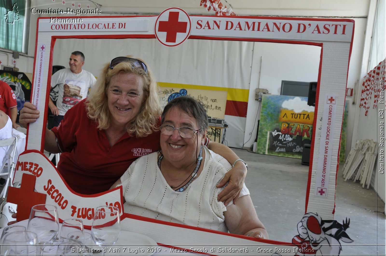 S.Damiano d'Asti 7 Luglio 2019 - Mezzo Secolo di Solidariet - Croce Rossa Italiana - Comitato Regionale del Piemonte