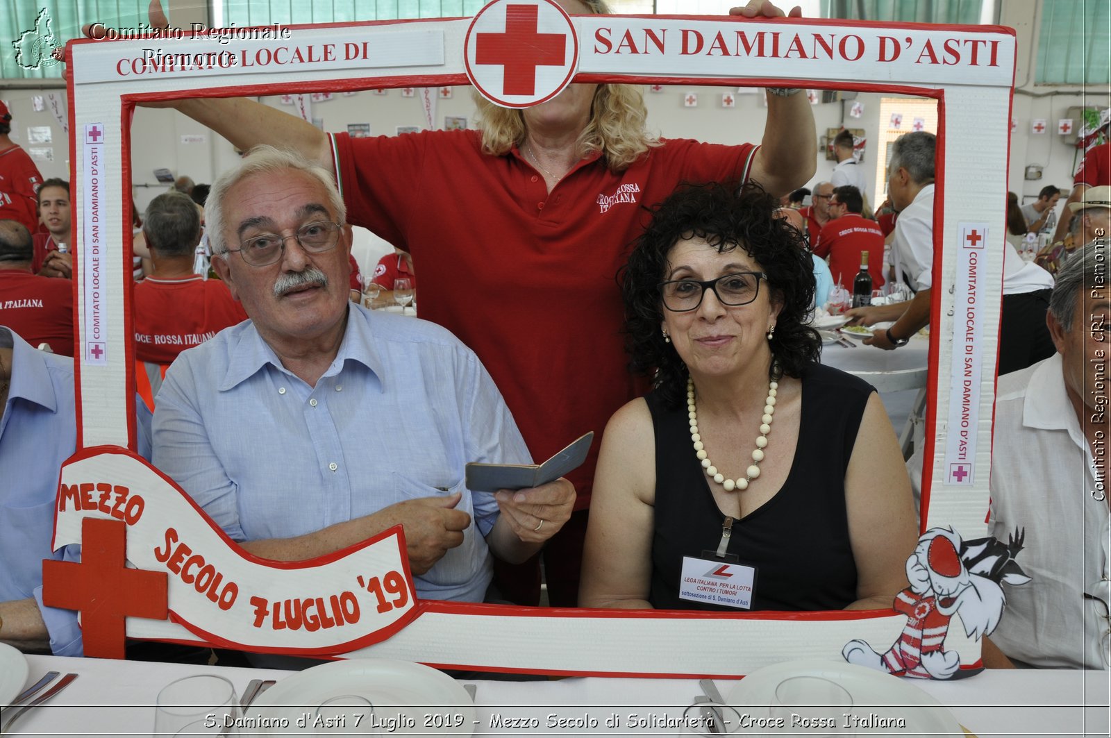 S.Damiano d'Asti 7 Luglio 2019 - Mezzo Secolo di Solidariet - Croce Rossa Italiana - Comitato Regionale del Piemonte