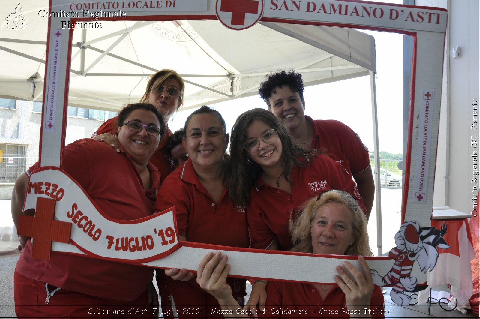 S.Damiano d'Asti 7 Luglio 2019 - Mezzo Secolo di Solidariet - Croce Rossa Italiana - Comitato Regionale del Piemonte