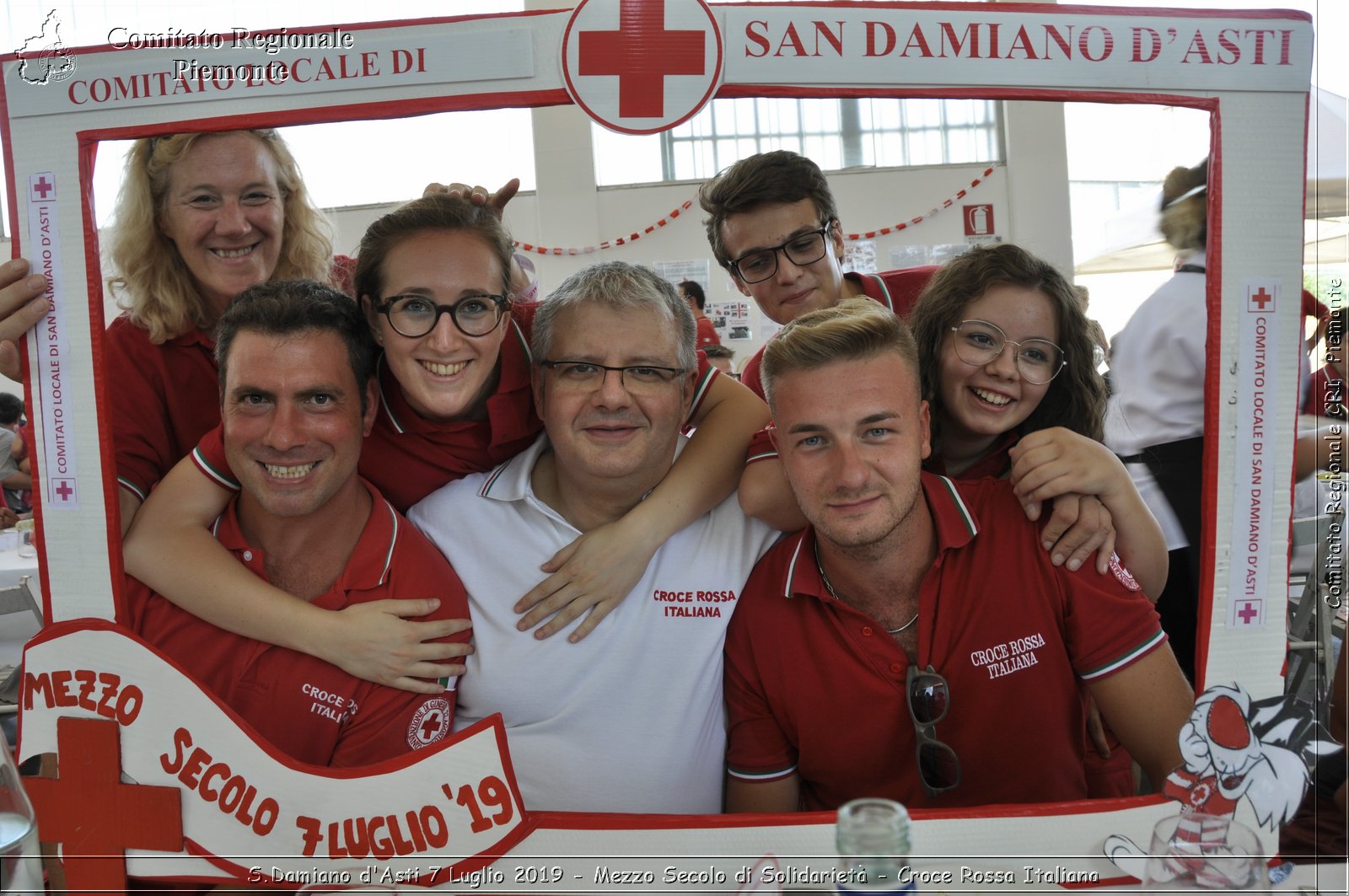 S.Damiano d'Asti 7 Luglio 2019 - Mezzo Secolo di Solidariet - Croce Rossa Italiana - Comitato Regionale del Piemonte