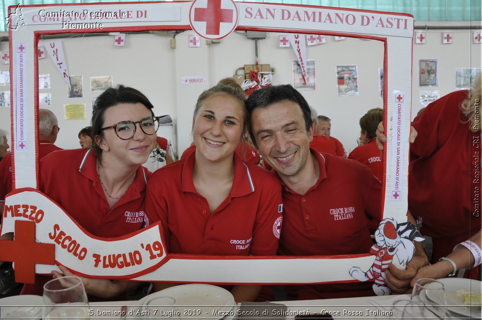 S.Damiano d'Asti 7 Luglio 2019 - Mezzo Secolo di Solidariet - Croce Rossa Italiana - Comitato Regionale del Piemonte