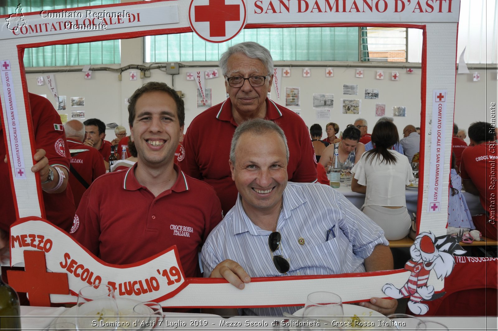 S.Damiano d'Asti 7 Luglio 2019 - Mezzo Secolo di Solidariet - Croce Rossa Italiana - Comitato Regionale del Piemonte