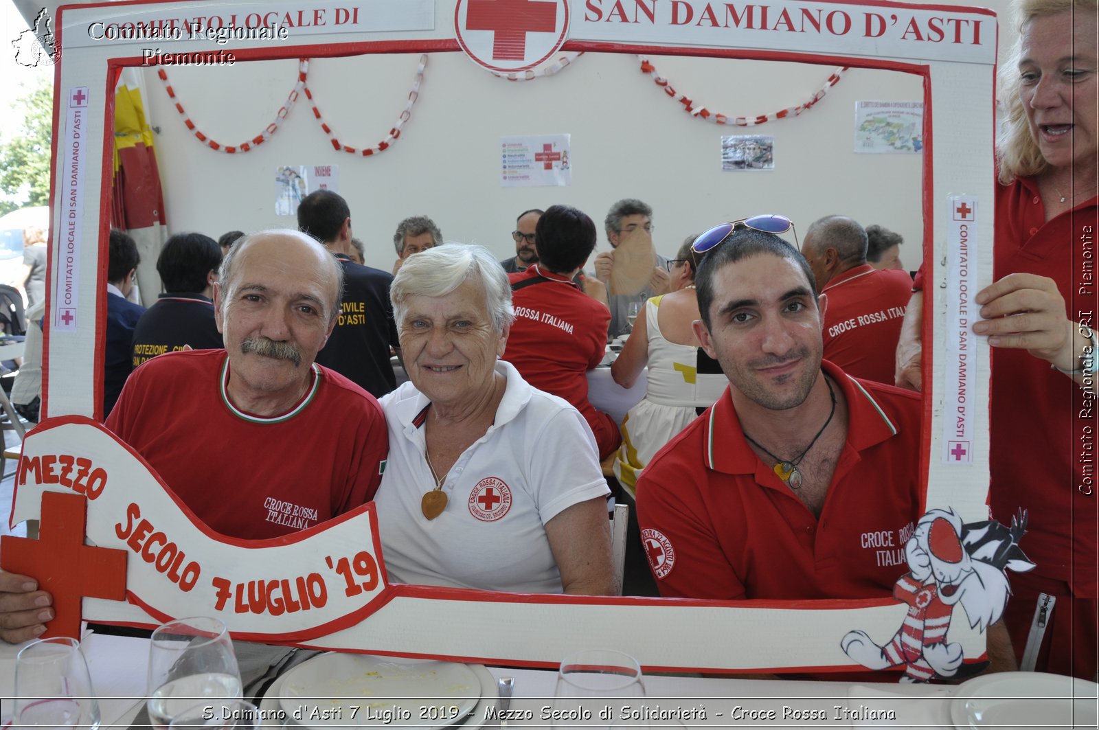 S.Damiano d'Asti 7 Luglio 2019 - Mezzo Secolo di Solidariet - Croce Rossa Italiana - Comitato Regionale del Piemonte