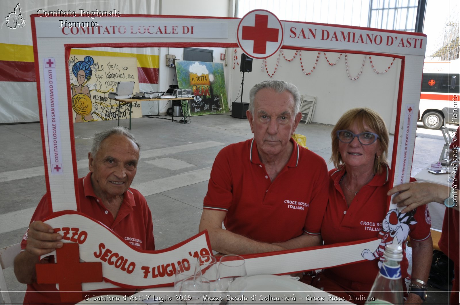 S.Damiano d'Asti 7 Luglio 2019 - Mezzo Secolo di Solidariet - Croce Rossa Italiana - Comitato Regionale del Piemonte