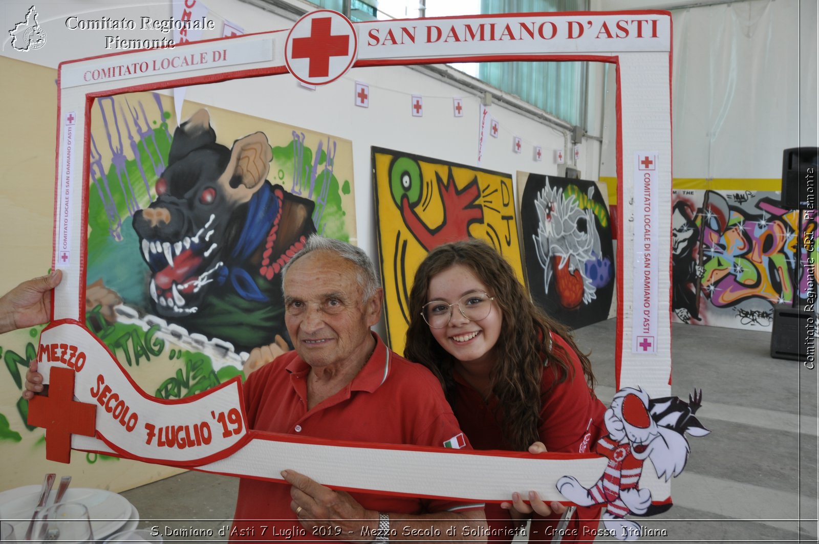 S.Damiano d'Asti 7 Luglio 2019 - Mezzo Secolo di Solidariet - Croce Rossa Italiana - Comitato Regionale del Piemonte