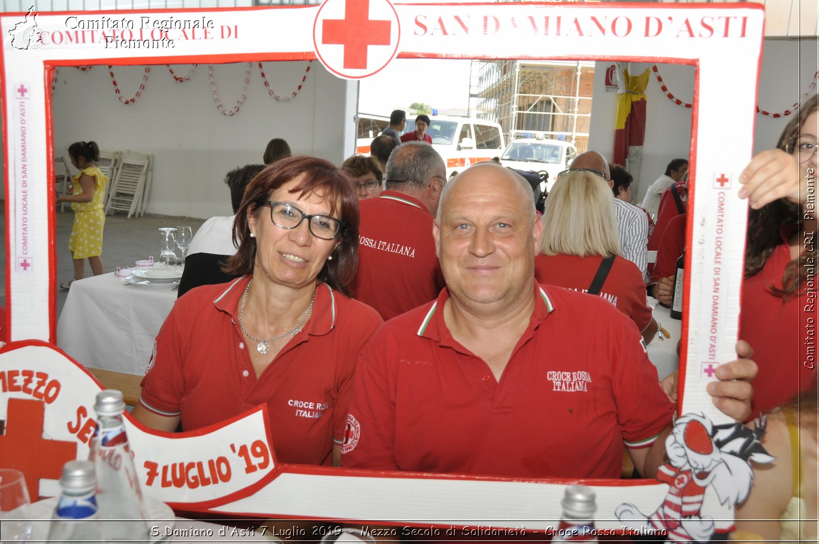 S.Damiano d'Asti 7 Luglio 2019 - Mezzo Secolo di Solidariet - Croce Rossa Italiana - Comitato Regionale del Piemonte