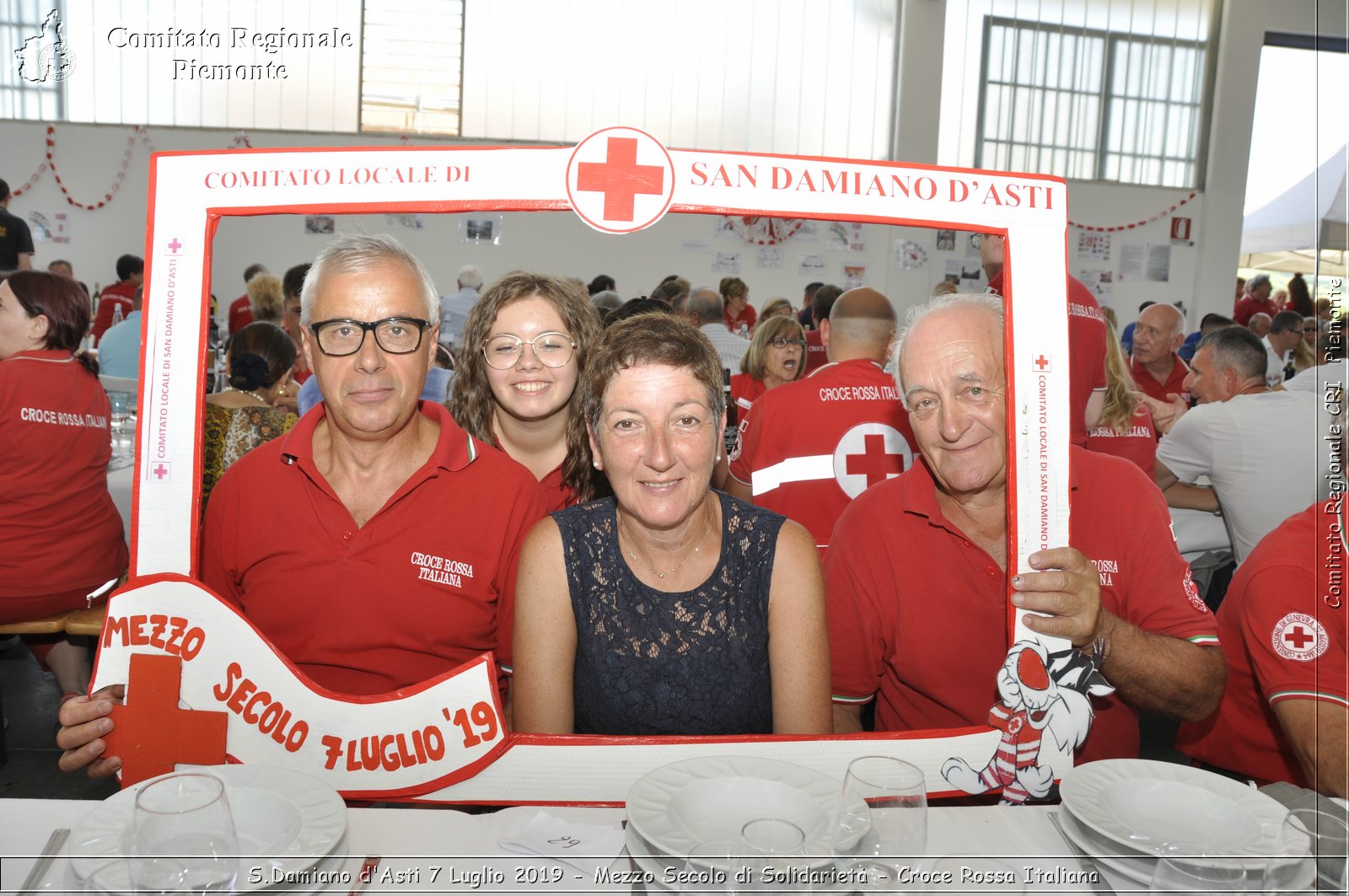 S.Damiano d'Asti 7 Luglio 2019 - Mezzo Secolo di Solidariet - Croce Rossa Italiana - Comitato Regionale del Piemonte