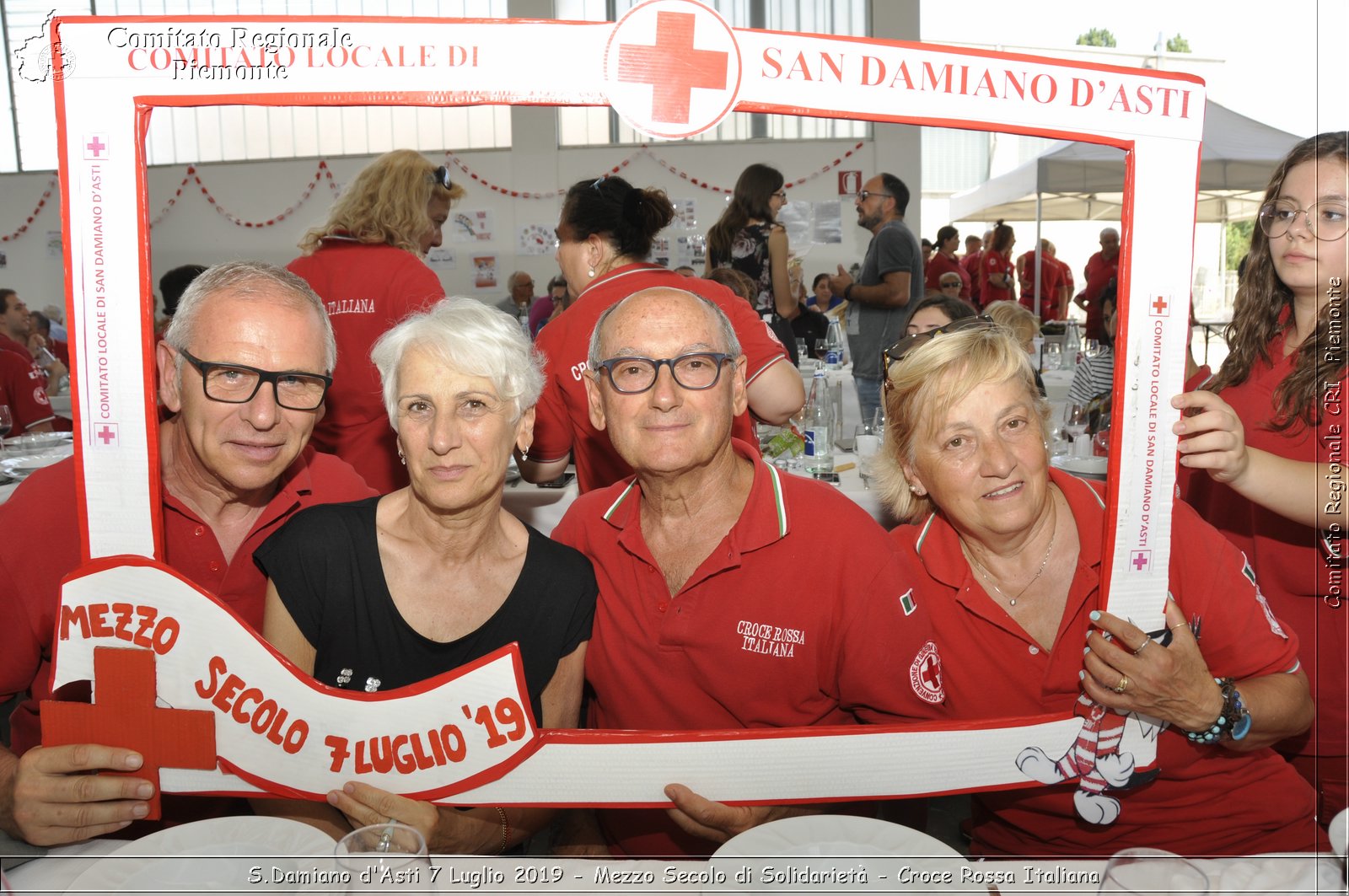 S.Damiano d'Asti 7 Luglio 2019 - Mezzo Secolo di Solidariet - Croce Rossa Italiana - Comitato Regionale del Piemonte