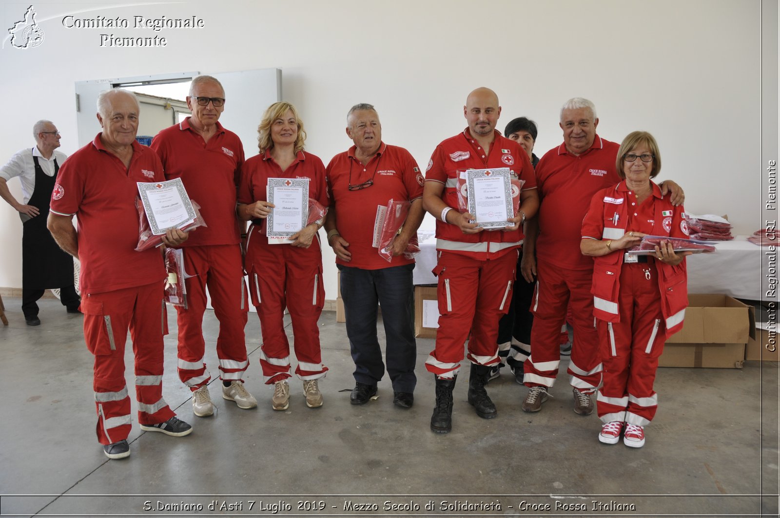 S.Damiano d'Asti 7 Luglio 2019 - Mezzo Secolo di Solidariet - Croce Rossa Italiana - Comitato Regionale del Piemonte