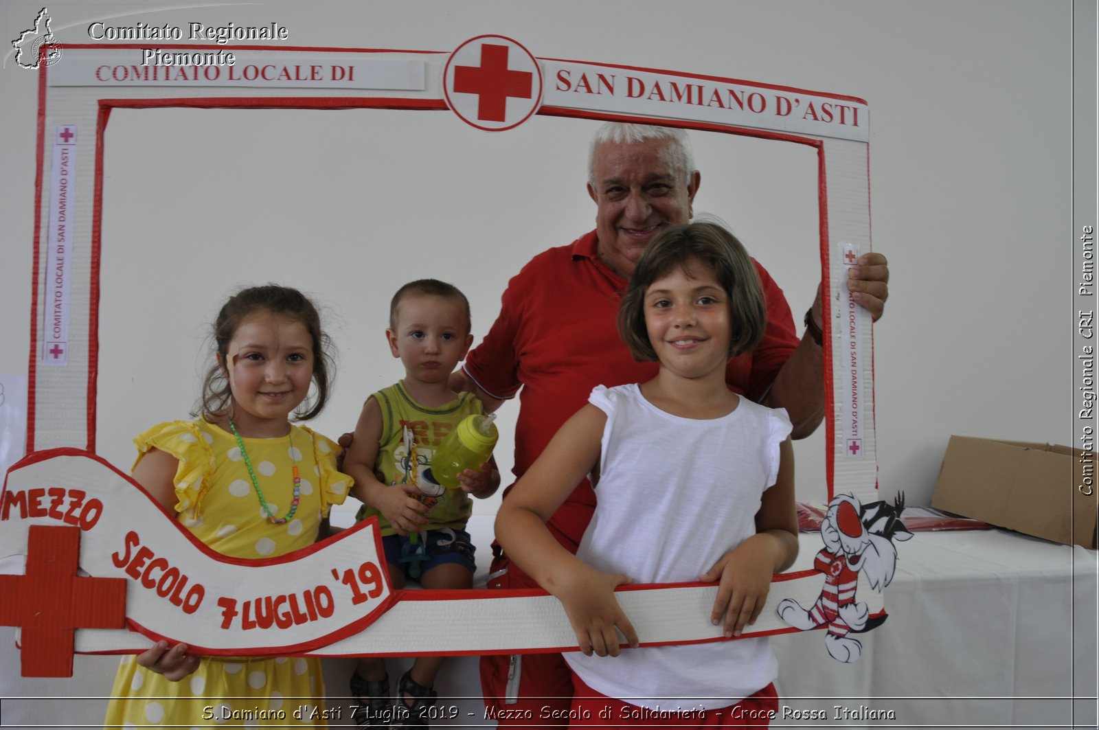 S.Damiano d'Asti 7 Luglio 2019 - Mezzo Secolo di Solidariet - Croce Rossa Italiana - Comitato Regionale del Piemonte