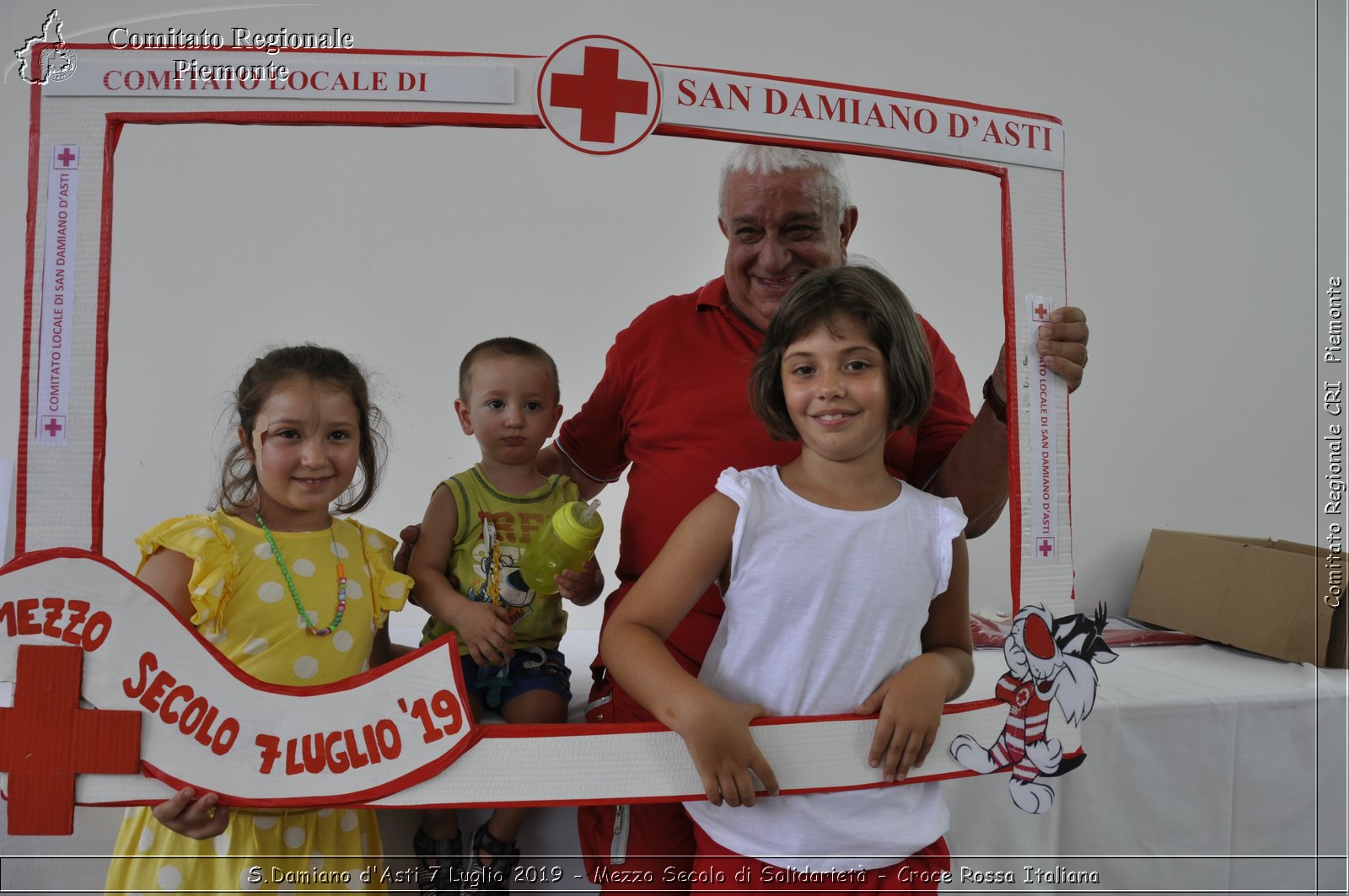 S.Damiano d'Asti 7 Luglio 2019 - Mezzo Secolo di Solidariet - Croce Rossa Italiana - Comitato Regionale del Piemonte