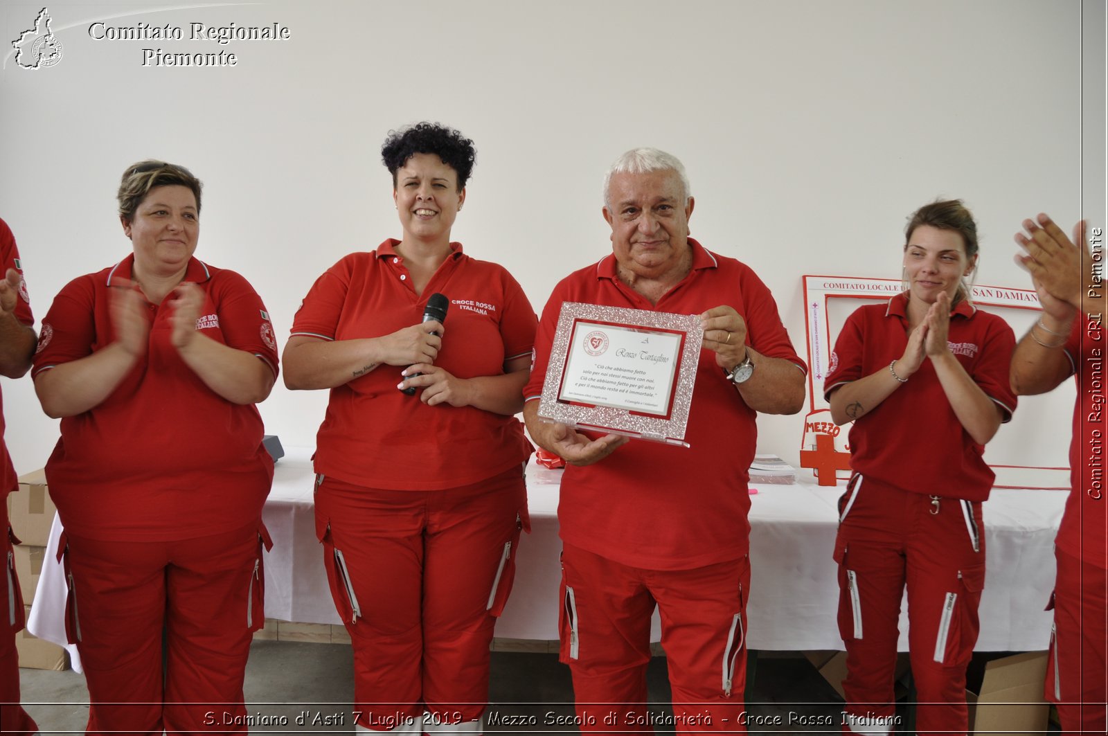 S.Damiano d'Asti 7 Luglio 2019 - Mezzo Secolo di Solidariet - Croce Rossa Italiana - Comitato Regionale del Piemonte