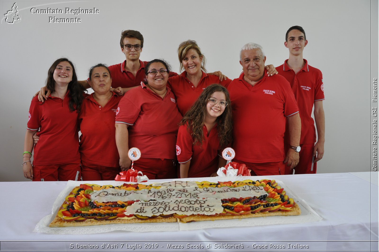 S.Damiano d'Asti 7 Luglio 2019 - Mezzo Secolo di Solidariet - Croce Rossa Italiana - Comitato Regionale del Piemonte