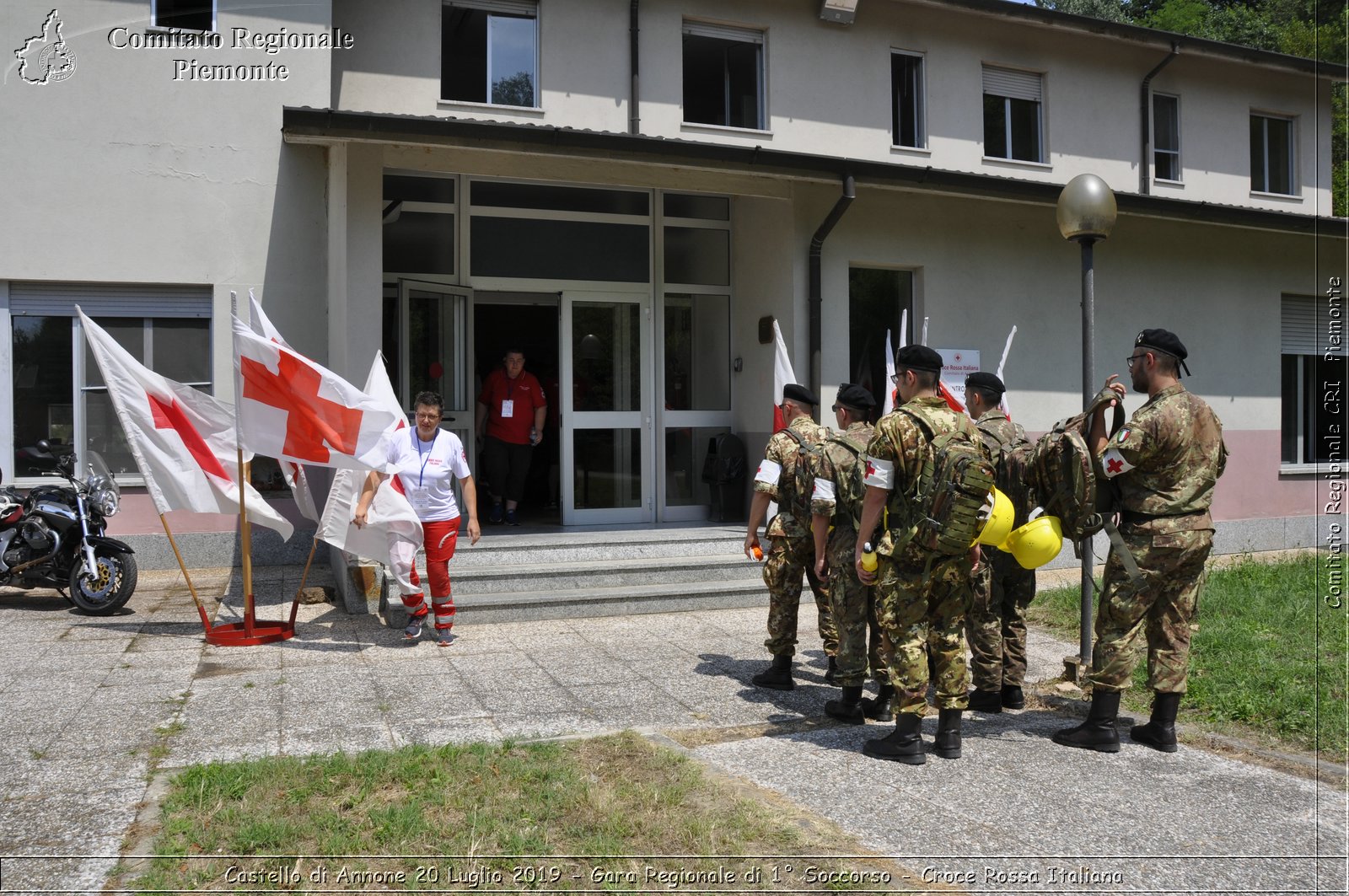 Castello di Annone 20 Luglio 2019 - Gara Regionale di 1 Soccorso - Croce Rossa Italiana - Comitato Regionale del Piemonte