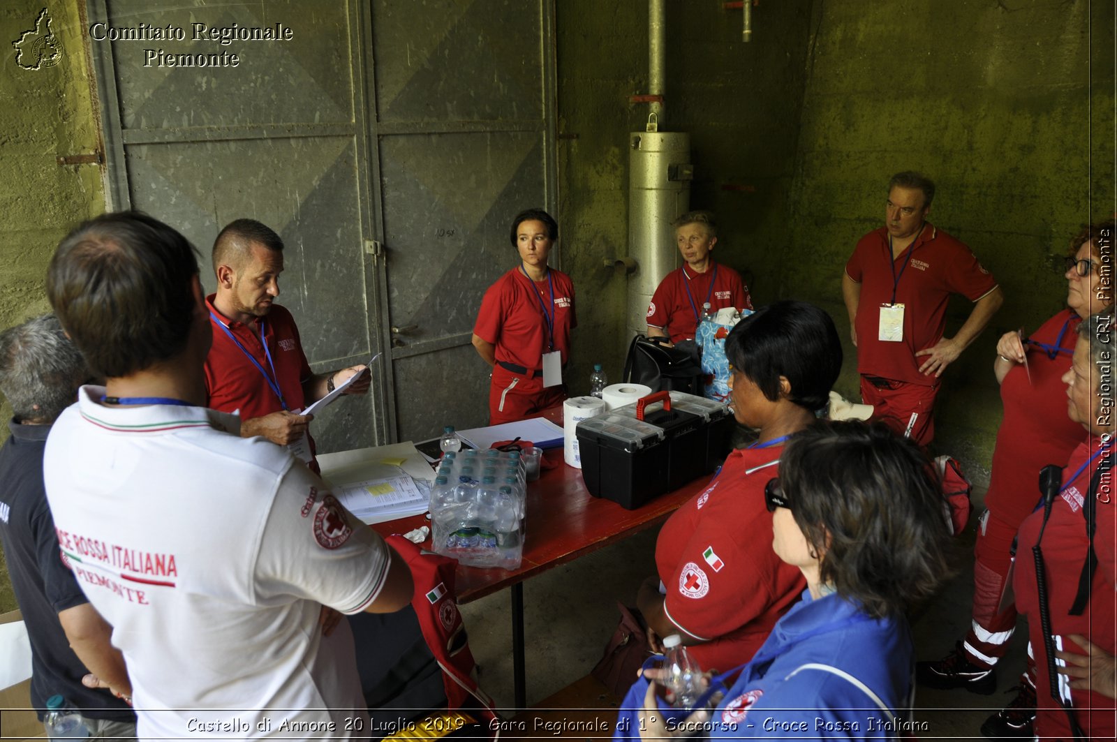 Castello di Annone 20 Luglio 2019 - Gara Regionale di 1 Soccorso - Croce Rossa Italiana - Comitato Regionale del Piemonte