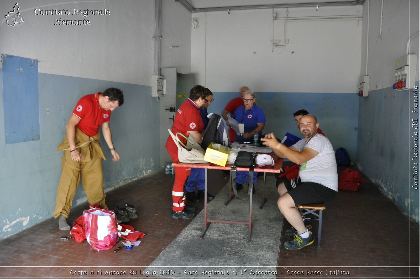 Castello di Annone 20 Luglio 2019 - Gara Regionale di 1 Soccorso - Croce Rossa Italiana - Comitato Regionale del Piemonte