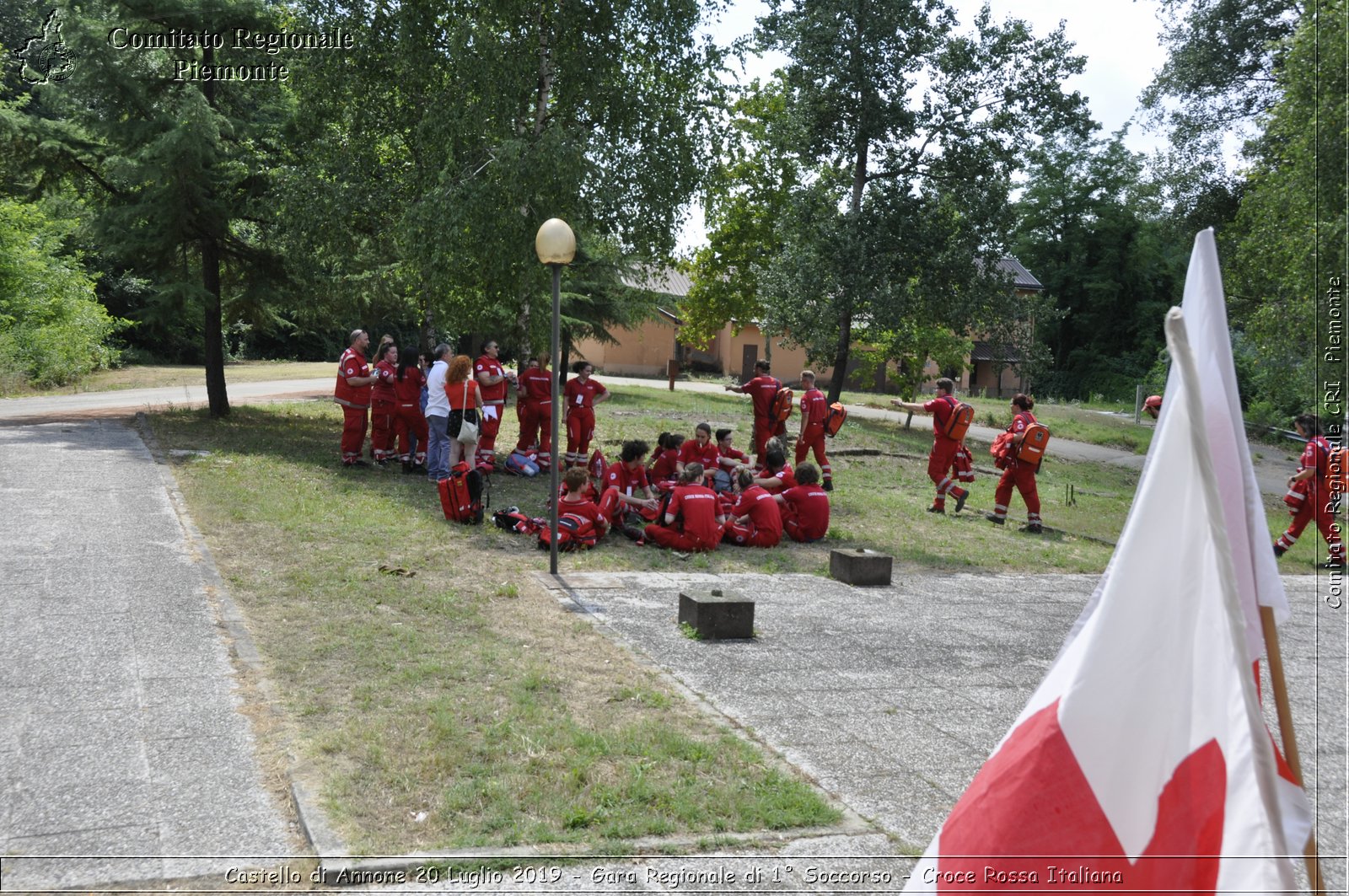 Castello di Annone 20 Luglio 2019 - Gara Regionale di 1 Soccorso - Croce Rossa Italiana - Comitato Regionale del Piemonte