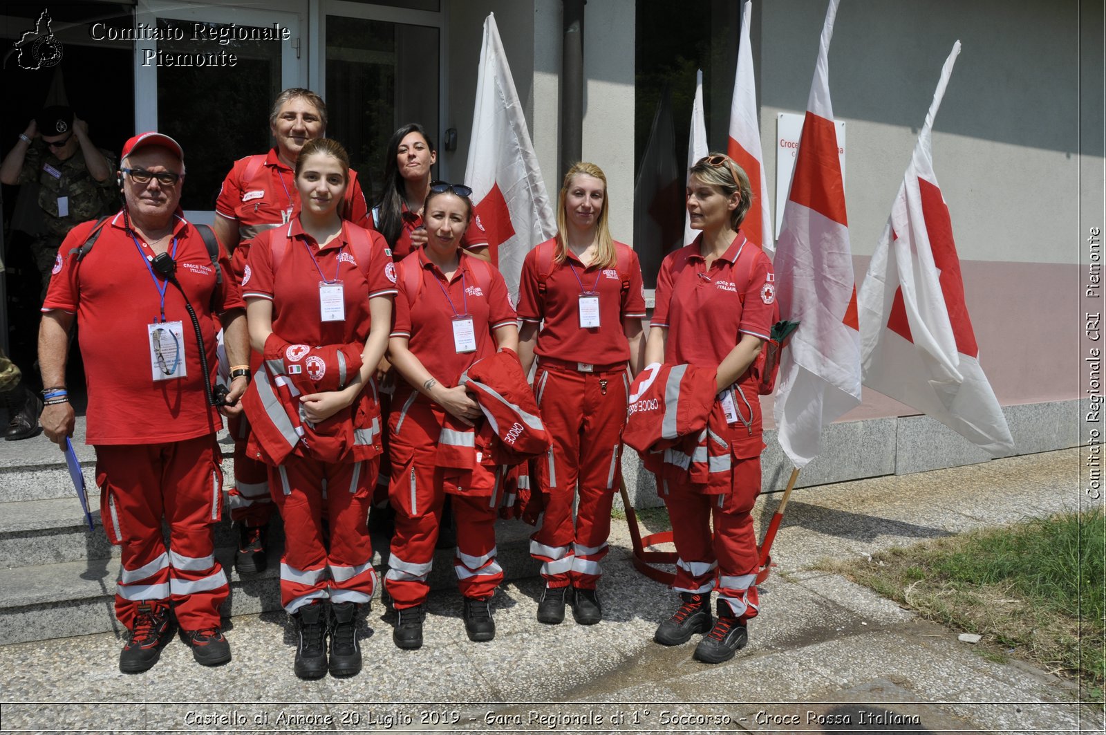 Castello di Annone 20 Luglio 2019 - Gara Regionale di 1 Soccorso - Croce Rossa Italiana - Comitato Regionale del Piemonte