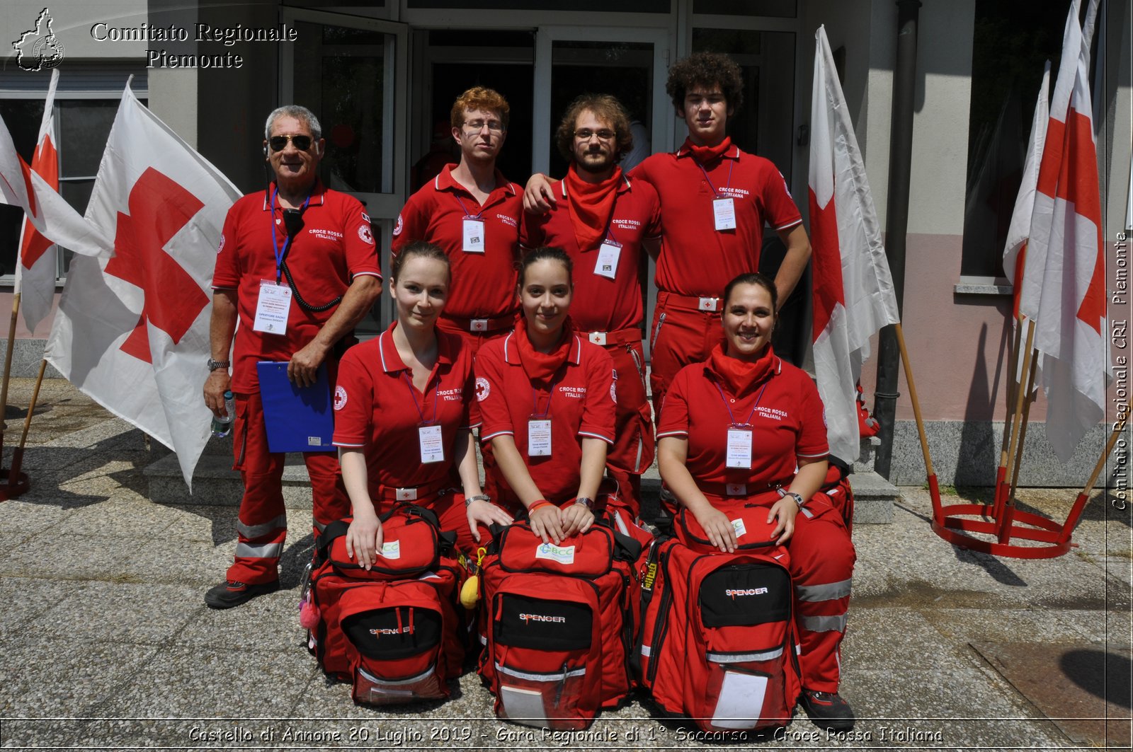 Castello di Annone 20 Luglio 2019 - Gara Regionale di 1 Soccorso - Croce Rossa Italiana - Comitato Regionale del Piemonte