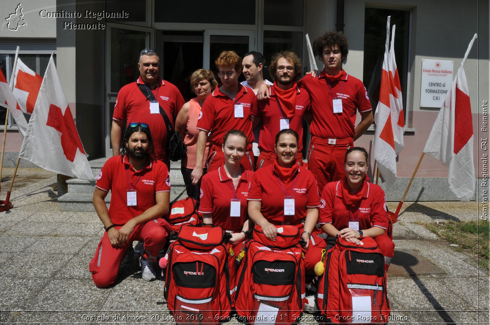 Castello di Annone 20 Luglio 2019 - Gara Regionale di 1 Soccorso - Croce Rossa Italiana - Comitato Regionale del Piemonte