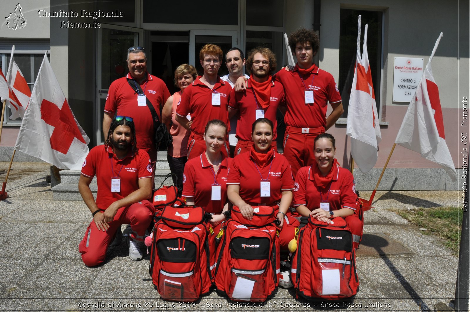 Castello di Annone 20 Luglio 2019 - Gara Regionale di 1 Soccorso - Croce Rossa Italiana - Comitato Regionale del Piemonte