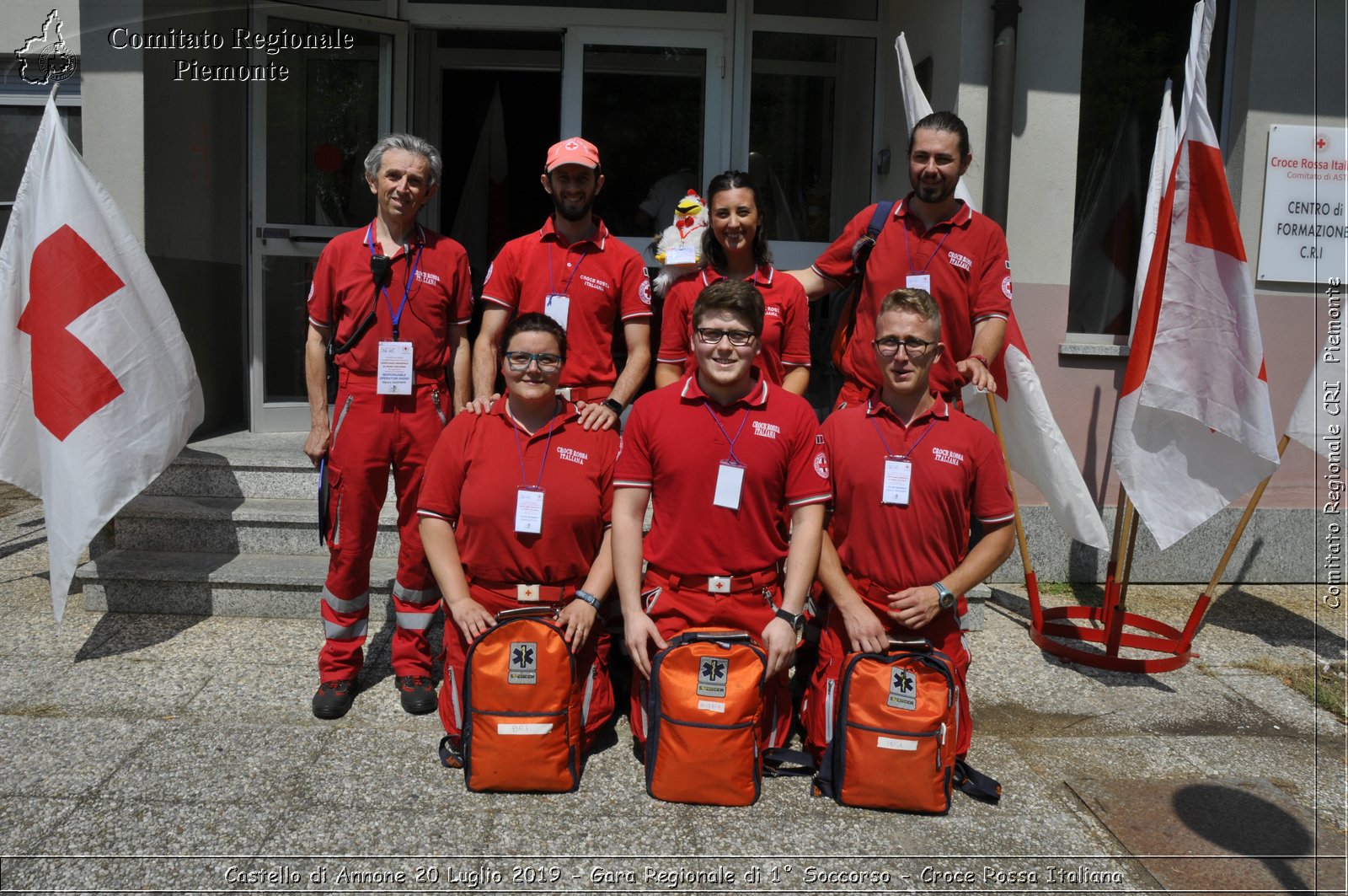 Castello di Annone 20 Luglio 2019 - Gara Regionale di 1 Soccorso - Croce Rossa Italiana - Comitato Regionale del Piemonte