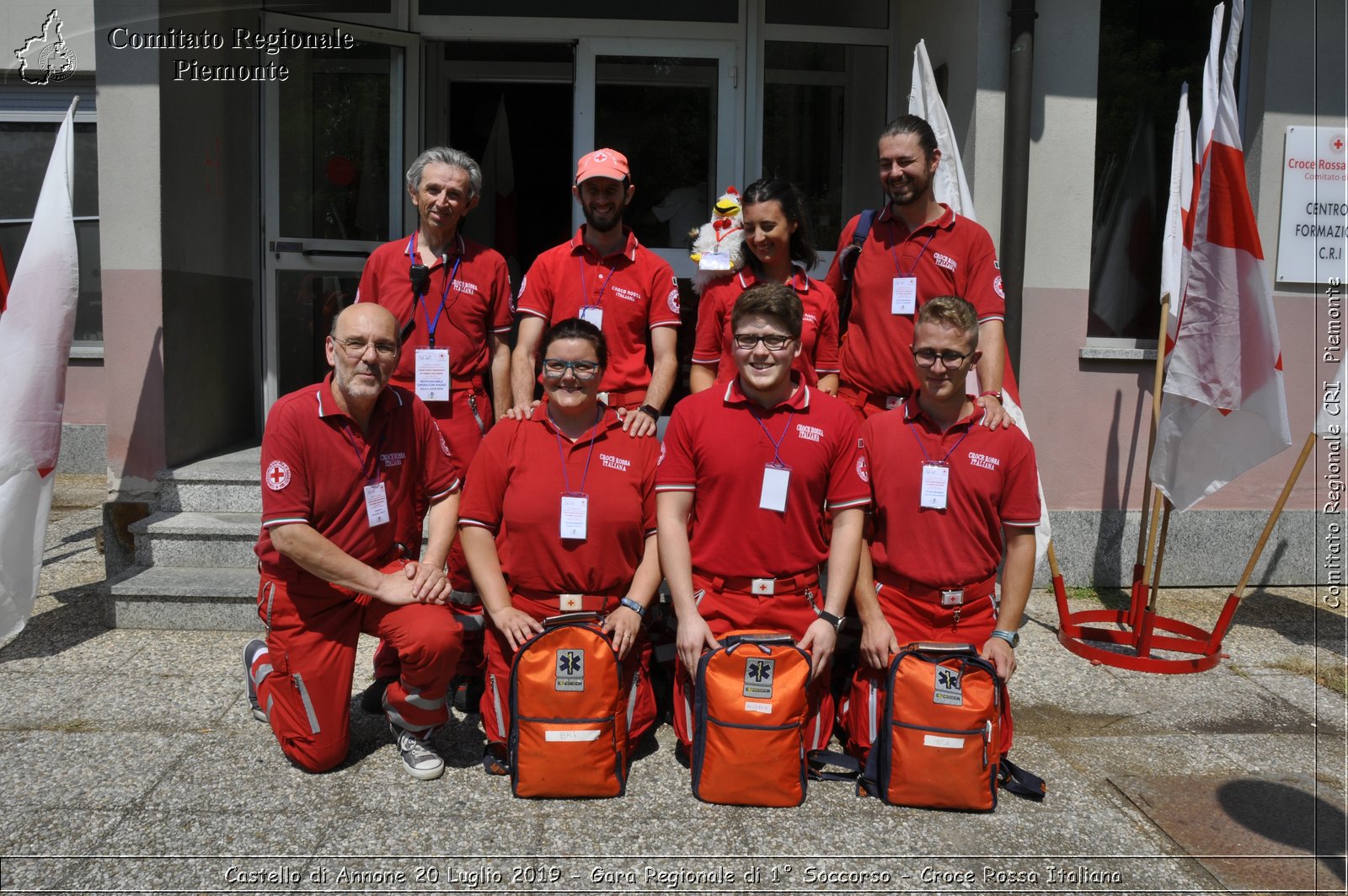 Castello di Annone 20 Luglio 2019 - Gara Regionale di 1 Soccorso - Croce Rossa Italiana - Comitato Regionale del Piemonte