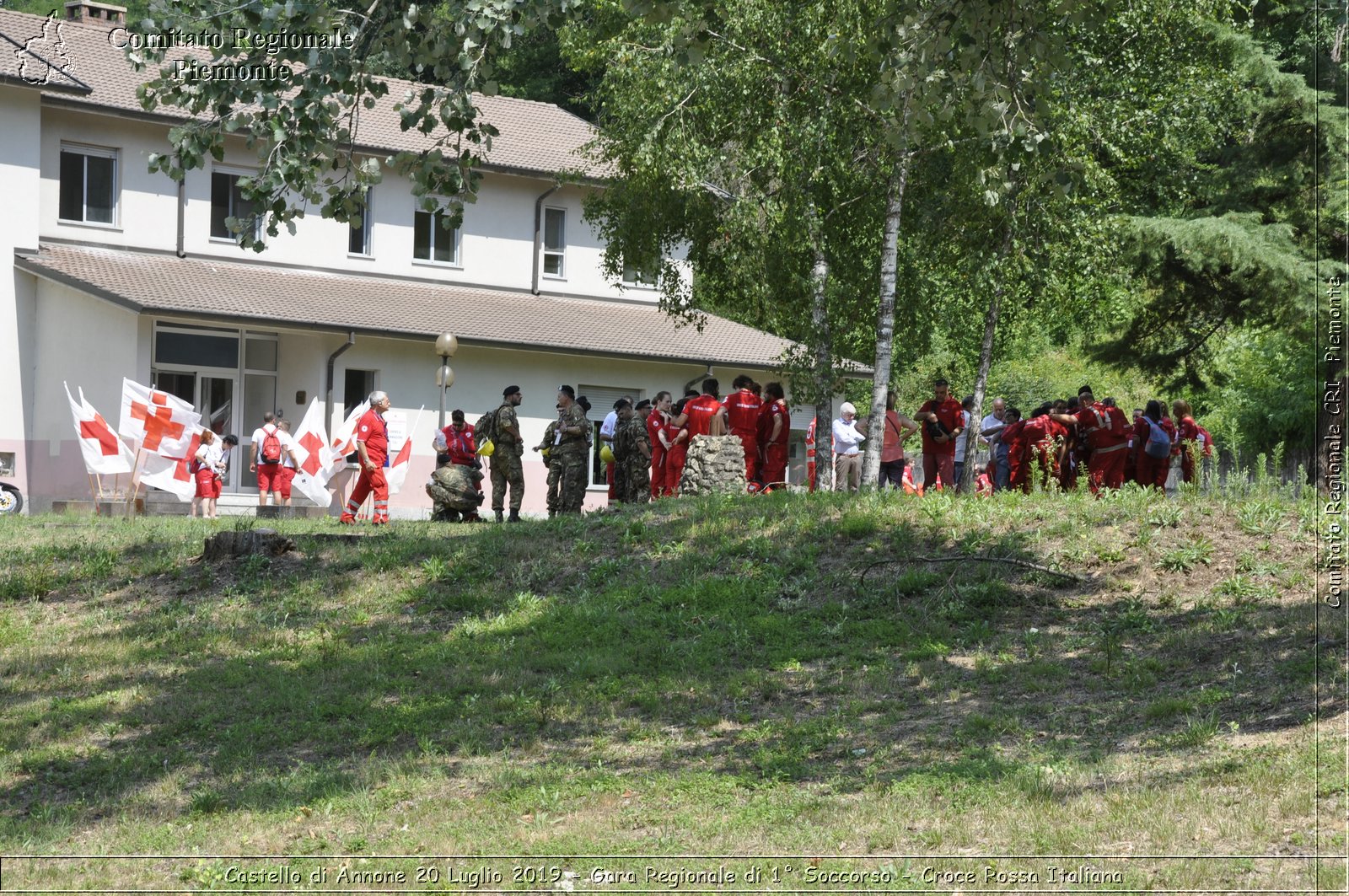 Castello di Annone 20 Luglio 2019 - Gara Regionale di 1 Soccorso - Croce Rossa Italiana - Comitato Regionale del Piemonte