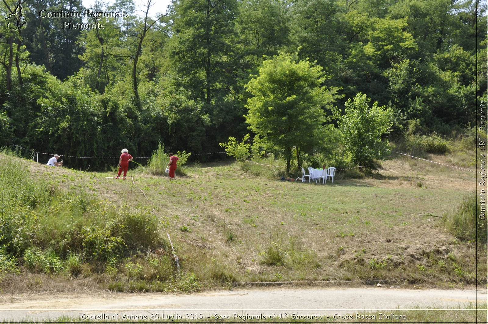 Castello di Annone 20 Luglio 2019 - Gara Regionale di 1 Soccorso - Croce Rossa Italiana - Comitato Regionale del Piemonte