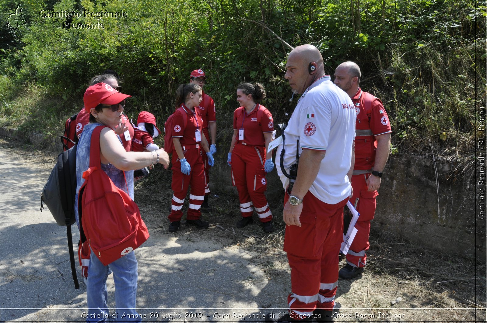 Castello di Annone 20 Luglio 2019 - Gara Regionale di 1 Soccorso - Croce Rossa Italiana - Comitato Regionale del Piemonte