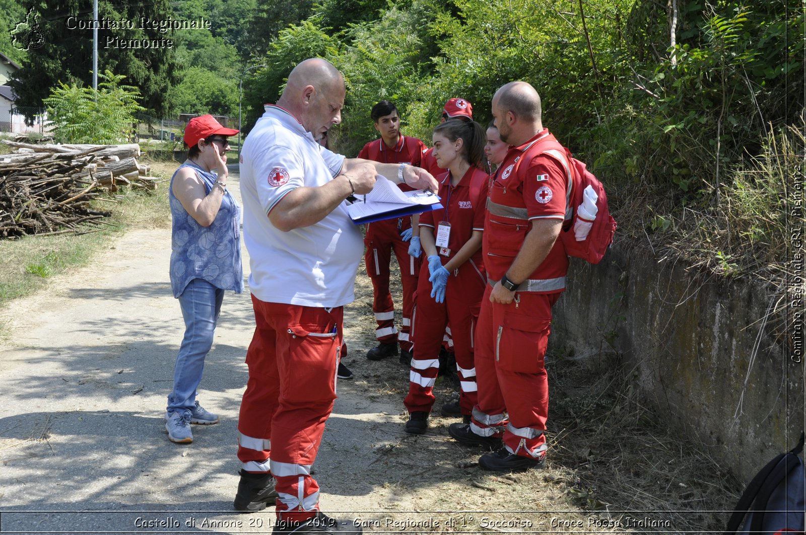 Castello di Annone 20 Luglio 2019 - Gara Regionale di 1 Soccorso - Croce Rossa Italiana - Comitato Regionale del Piemonte