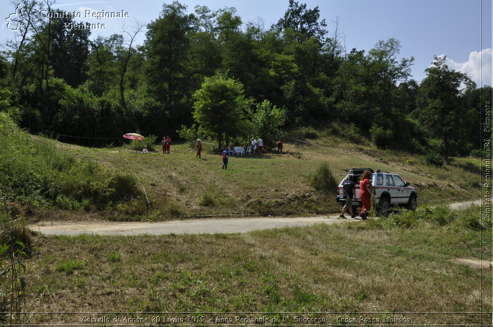 Castello di Annone 20 Luglio 2019 - Gara Regionale di 1 Soccorso - Croce Rossa Italiana - Comitato Regionale del Piemonte