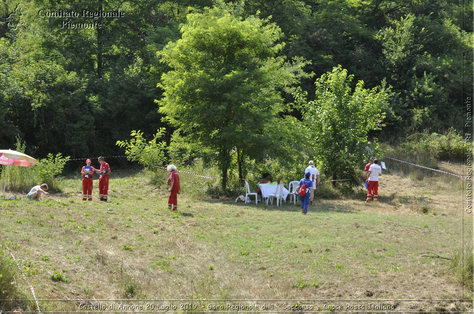 Castello di Annone 20 Luglio 2019 - Gara Regionale di 1 Soccorso - Croce Rossa Italiana - Comitato Regionale del Piemonte