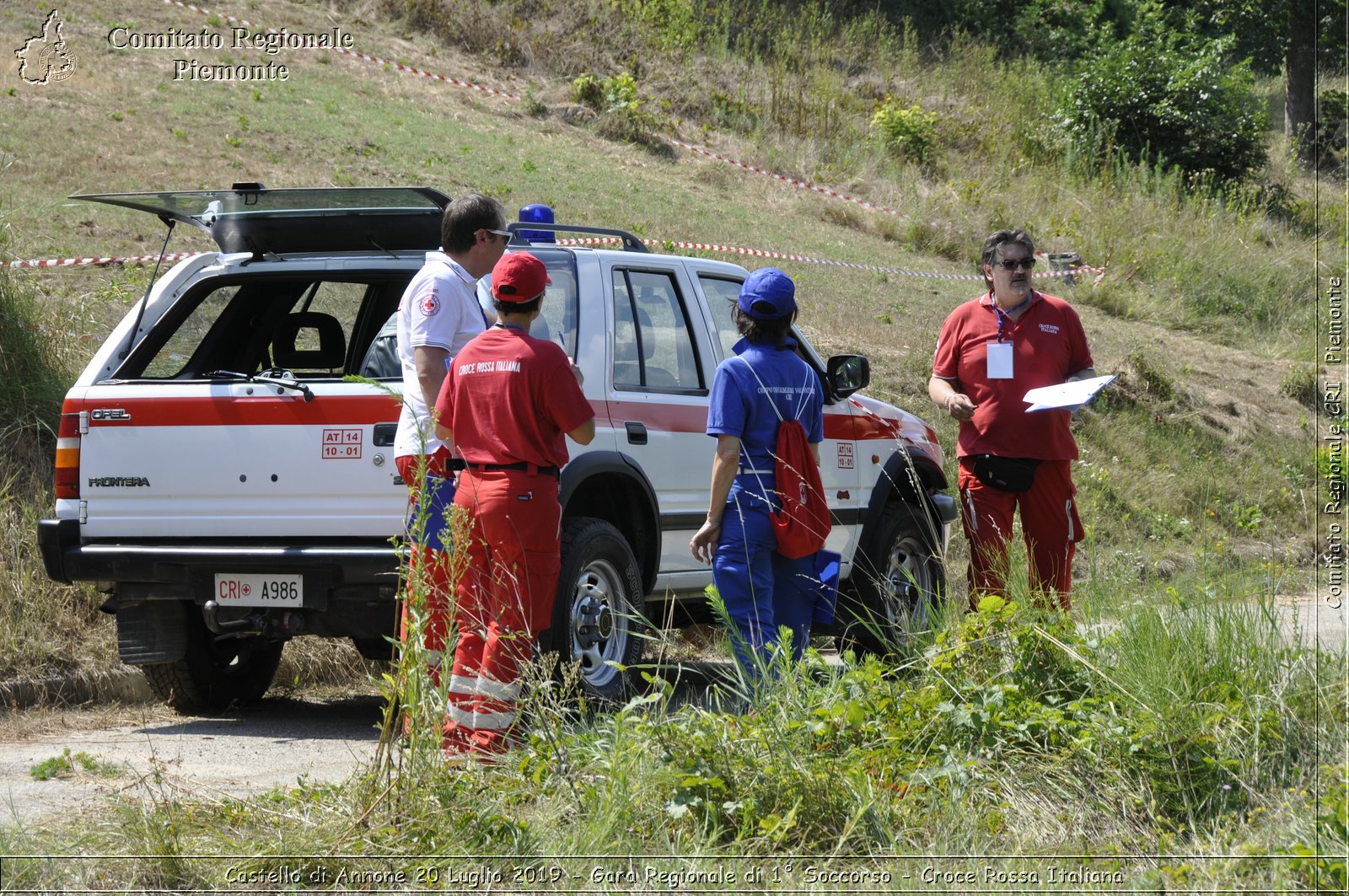 Castello di Annone 20 Luglio 2019 - Gara Regionale di 1 Soccorso - Croce Rossa Italiana - Comitato Regionale del Piemonte