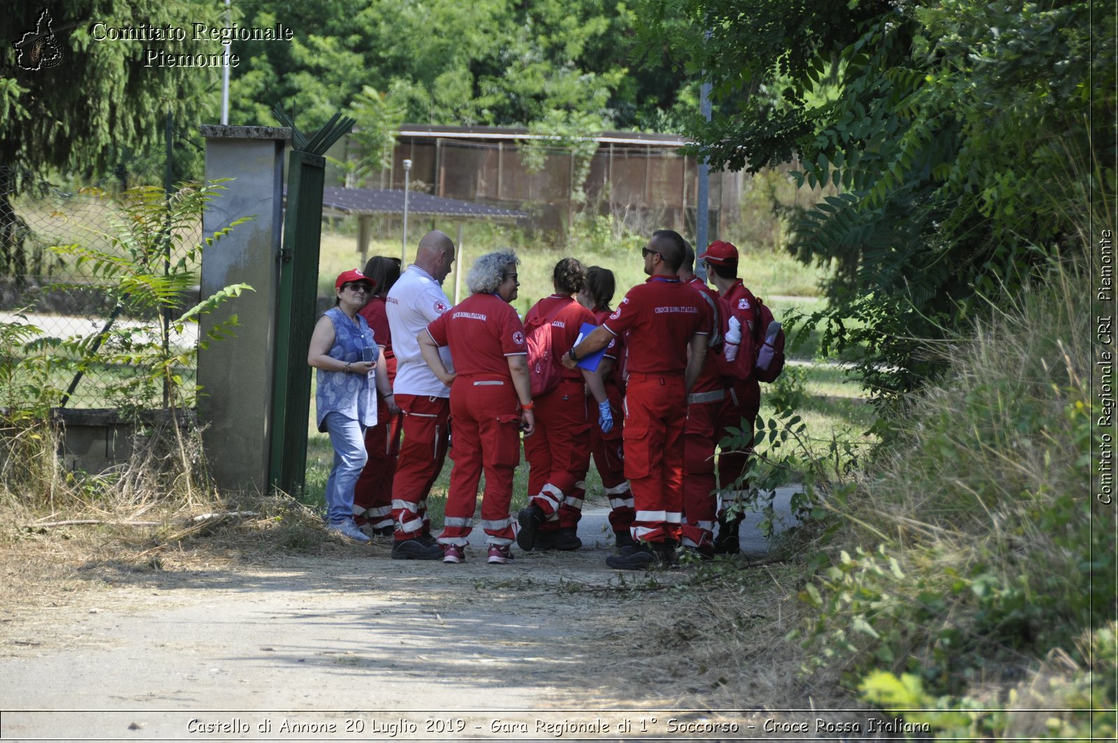 Castello di Annone 20 Luglio 2019 - Gara Regionale di 1 Soccorso - Croce Rossa Italiana - Comitato Regionale del Piemonte