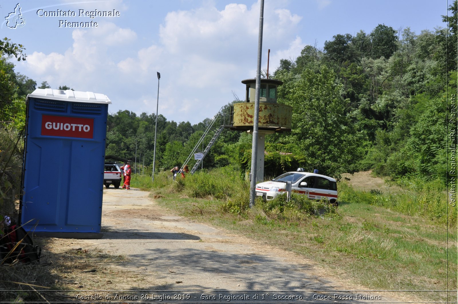 Castello di Annone 20 Luglio 2019 - Gara Regionale di 1 Soccorso - Croce Rossa Italiana - Comitato Regionale del Piemonte