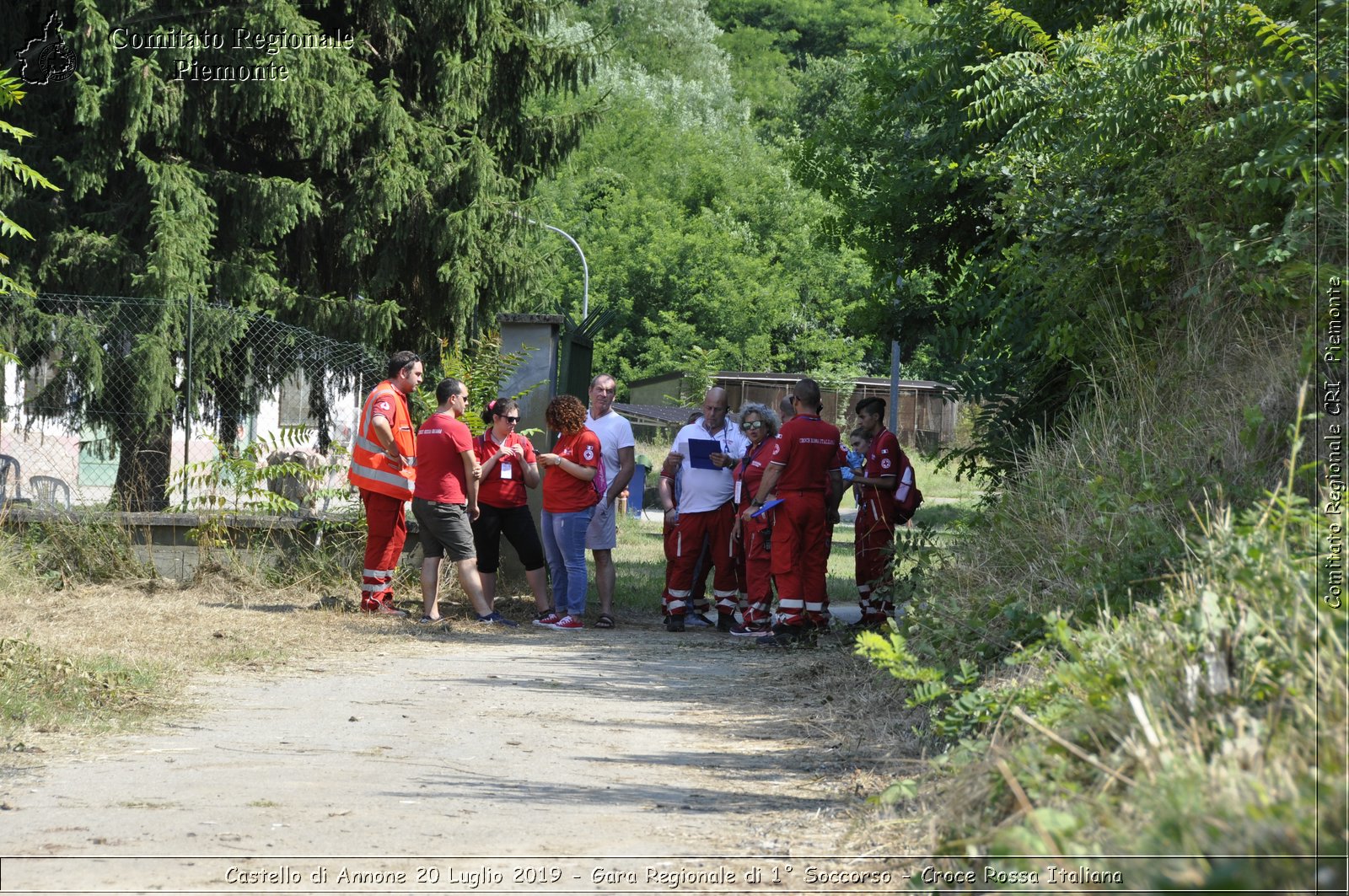 Castello di Annone 20 Luglio 2019 - Gara Regionale di 1 Soccorso - Croce Rossa Italiana - Comitato Regionale del Piemonte