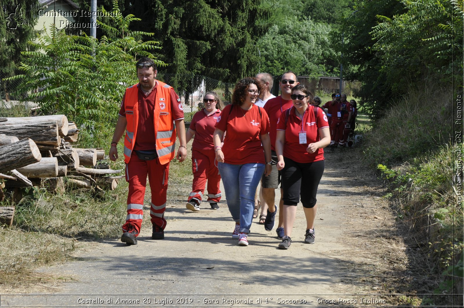 Castello di Annone 20 Luglio 2019 - Gara Regionale di 1 Soccorso - Croce Rossa Italiana - Comitato Regionale del Piemonte