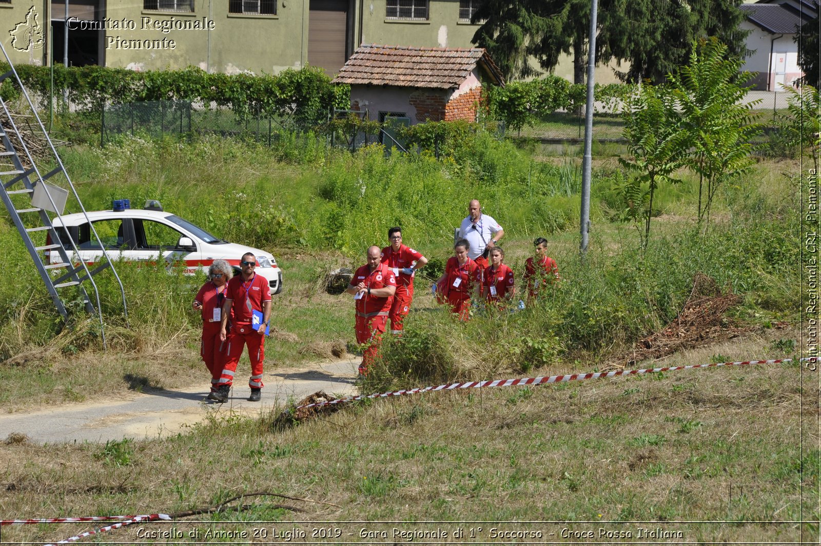 Castello di Annone 20 Luglio 2019 - Gara Regionale di 1 Soccorso - Croce Rossa Italiana - Comitato Regionale del Piemonte