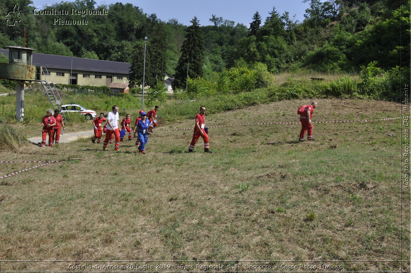 Castello di Annone 20 Luglio 2019 - Gara Regionale di 1 Soccorso - Croce Rossa Italiana - Comitato Regionale del Piemonte